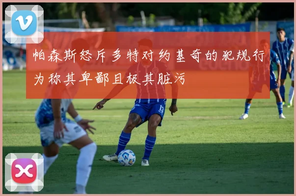 帕森斯怒斥多特对约基奇的犯规行为称其卑鄙且极其脏污